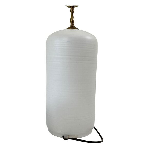 Vintage 3D Sculpture Snow and Mountain Table Lamp Rare Find 26" Tall - Picture 7 of 16